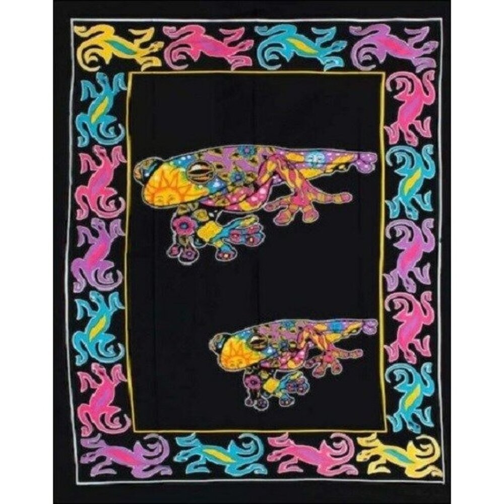 New Psychedelic Frogs Tapestry Room Decor Wall Hanging GIFT Tree Legs Frog Large